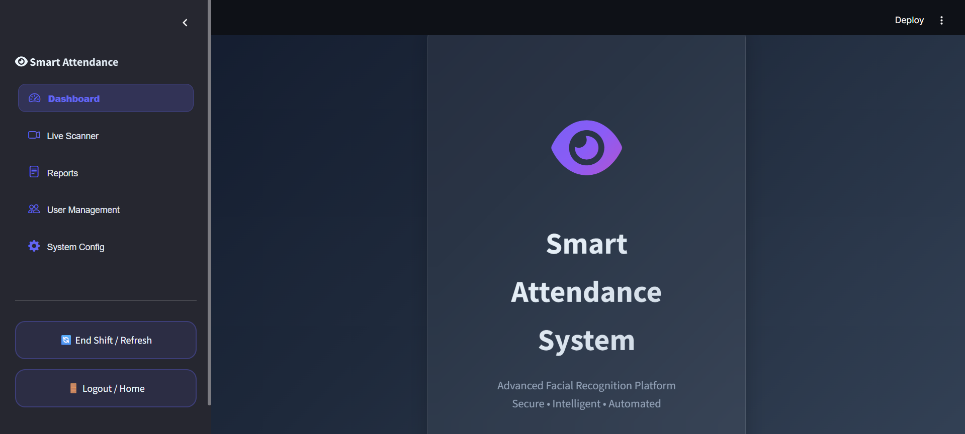 Smart Attendance System